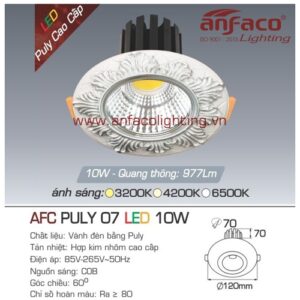 Led âm trần Anfaco AFC Puly 07-10W