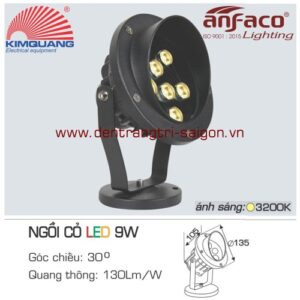 Led Anfaco ngồi cỏ 9W