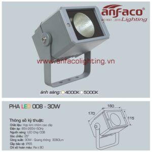 Pha Led Anfaco 008-30W