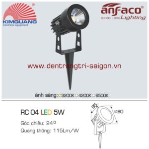 Led ghim cỏ Anfaco RC 04-5W