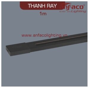 Thanh ray đèn tiêu điểm Anfaco 1m đen