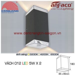 Led Anfaco gắn vách 012-5Wx2