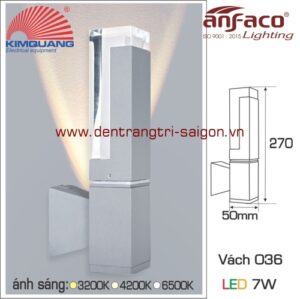 Led Anfaco gắn vách 036 - 7W