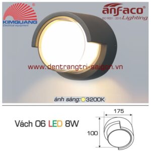 Led Anfaco gắn vách 06 - 8W