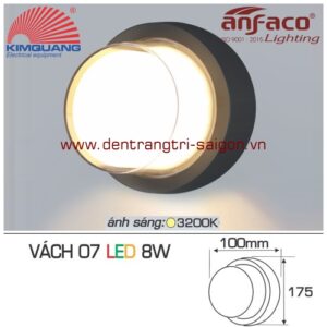 Led Anfaco gắn vách 07-8W