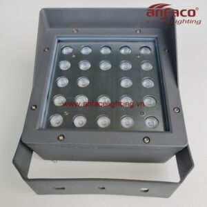 Đèn pha vuông Anfaco AFC 015-24Wx2=48W kín nước chiếu rọi cây cối, tường cột, cảnh quan ngoài trời