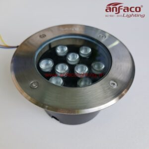 Đèn Anfaco led âm sàn 016-9W kín nước