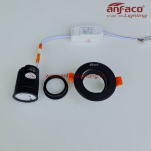 AFC 379D 3W 5W 7W 10W Đèn LED downlight âm trần Anfaco AFC 379D gắn bóng 3W 5W 7W 10W 3 màu