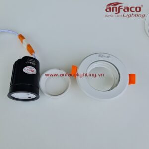 AFC 379T 3W 5W 7W 10W Đèn LED downlight âm trần Anfaco AFC 379T gắn bóng 3W 5W 7W 10W 3 màu