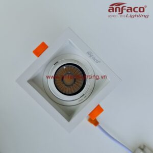 AFC 390/1 3W 5W 7W 10W Đèn LED downlight âm trần Anfaco AFC 390/1 gắn bóng 3W 5W 7W 10W 3 màu