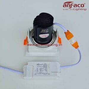 AFC 390/1 3W 5W 7W 10W Đèn LED downlight âm trần Anfaco AFC 390/1 gắn bóng 3W 5W 7W 10W 3 màu