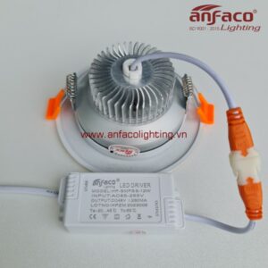 Đèn downlight âm trần Anfaco AFC 428-7W 9W 12W