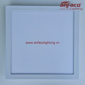 AFC556 vuông Đèn Anfaco Led panel ốp trần nổi vuông 400 480 600 AFC-556-28W 36W 48W vỏ trắng ánh sáng trắng 6500K ánh sáng vàng 3200K