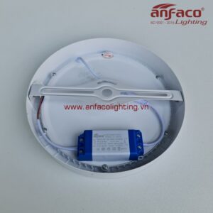 Đèn Anfaco panel ốp nổi trần vỏ trắng AFC 561-12W 18W 22W