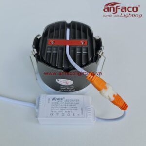 AFC-586 Đèn downlight âm trần Anfaco AFC586 vỏ trắng 7W 12W 15W