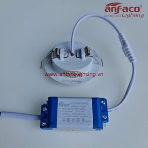 AFC 616T 3W Đèn LED downlight âm trần Anfaco phi 50