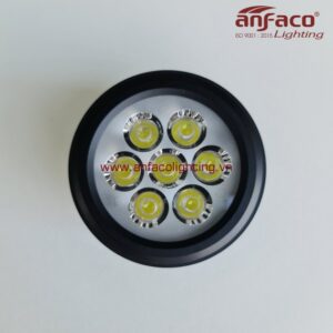 Đèn Anfaco downlight nổi AFC 643D-7W vỏ đen