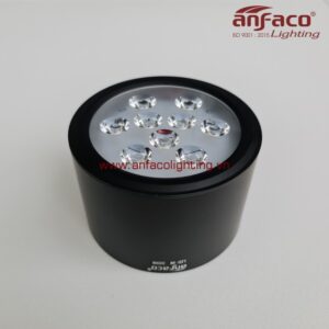 Đèn Lon Led nổi Anfaco AFC 643D-9W vỏ đen