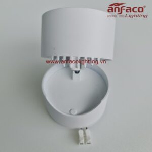 Đèn downlight nổi Anfaco AFC 645T-15W xoay góc vỏ trắng