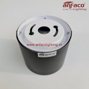 Đèn Anfaco downlight lon nổi AFC 646D 9W 12W vỏ đen