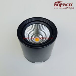 AFC 647D 7W 12W Đèn LED Lon downlight gắn nổi xoay góc Anfaco AFC647D 12W