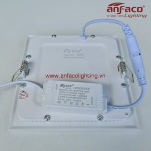 Đèn Anfaco panel âm trần AFC 669 4W 6W 9W 12W 15W vuông siêu mỏng