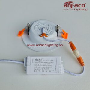 AFC-674 Đèn Anfaco downlight âm trần Led AFC-674-5W 7W 9W 12W sáng trắng 6500K ánh sáng trung tính 4200K ánh sáng vàng 3200K