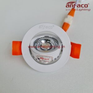 AFC-689 Đèn LED âm trần Anfaco xoay góc AFC689 3W 5W 7W 10W ánh sáng trắng 6500K trung tính 4200K vàng 3200K