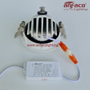 AFC 723 đèn led downlight âm trần tiêu điểm Anfaco xoay góc