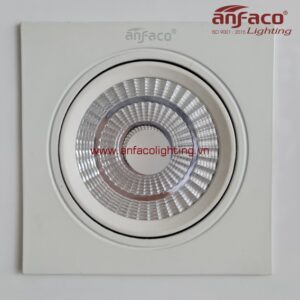 Đèn downlight âm trần vuông AFC 732-5W-7W-9W-12W xoay góc