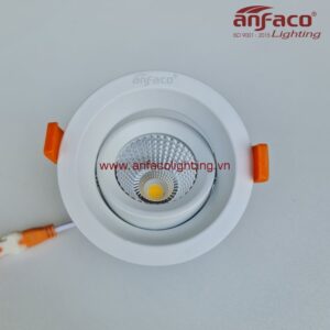 AFC741 Đèn led Anfaco downlight âm trần AFC-741 7W 10W 15W 20W xoay góc ánh sáng trắng 6500K ánh sáng trung tính 4200K, ánh sáng vàng 3 chế độ đổi màu