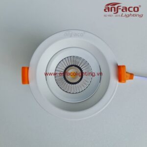 AFC741 Đèn led Anfaco downlight âm trần AFC-741 7W 10W 15W 20W xoay góc ánh sáng trắng 6500K ánh sáng trung tính 4200K, ánh sáng vàng 3 chế độ đổi màu