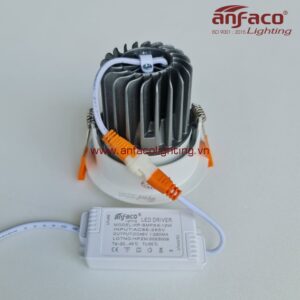 AFC741 Đèn led Anfaco downlight âm trần AFC-741 7W 10W 15W 20W xoay góc ánh sáng trắng 6500K ánh sáng trung tính 4200K, ánh sáng vàng 3 chế độ đổi màu