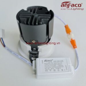 Đèn Anfaco downlight âm trần xoay góc AFC 765 -5W 7W 15W