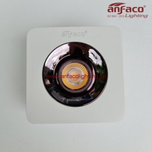 AFC-769T Đèn downlight nổi vuông Anfaco AFC769T vỏ trắng 12W ánh sáng trắng, vàng, trung tính