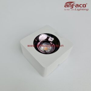 AFC-769T Đèn downlight nổi vuông Anfaco AFC769T vỏ trắng 12W