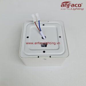 AFC-769T Đèn downlight nổi vuông Anfaco AFC769T vỏ trắng 12W