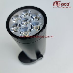 Đèn led tiêu điểm spotlight AFC 888D-7W vỏ đen đế ngồi Anfaco