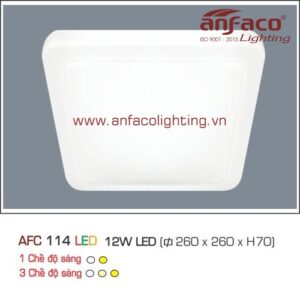 Led ốp trần nổi AFC 114-12W