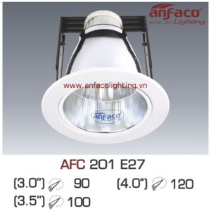 Đèn LON âm trần Anfaco AFC 201-E27