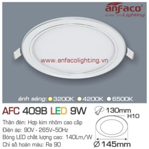 Đèn LED panel Anfaco AFC 409B-9W