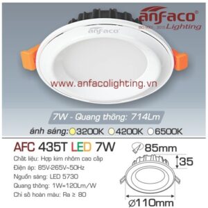 Led âm trần Anfaco AFC 435T-7W