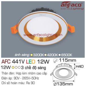 Đèn LED panel Anfaco AFC 441V-12W