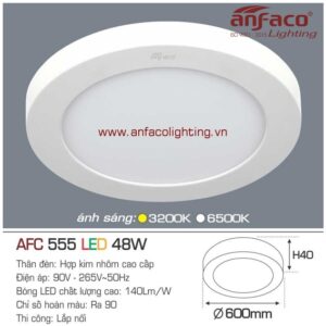 Đèn LED panel nổi Anfaco AFC 555-48W