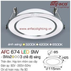 Đèn LED panel Anfaco AFC 674-9W