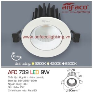 Led âm trần Anfaco AFC 739-9W