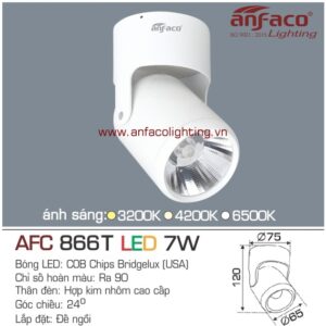 Đèn LED tiêu điểm Anfaco AFC 866T-7W đế ngồi