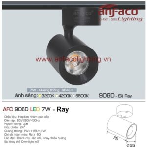 Led tiêu điểm AFC 906D-7W gắn ray