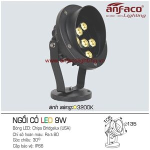 Đèn LED ngồi cỏ Anfaco AFC 9W