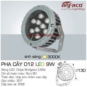 Đèn LED pha cây Anfaco AFC 012-9W